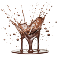 chocolate salpicos png transparente fundo