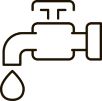 reduce water line icon illustration png