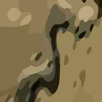 Aesthetic abstract art with a combination of shapes and brown colors. Suitable for background and poster vector