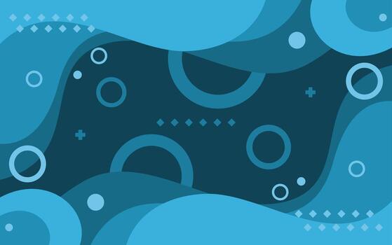 blue abstract wave background for design banner web poster element vector