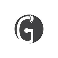 Letter G Art Icon And Symbol Template vector