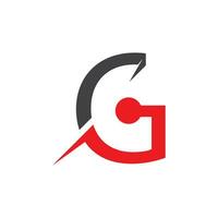 Letter G Art Icon And Symbol Template vector