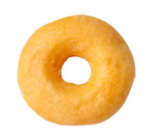 oben Aussicht von einer köstlich Zimt Zucker Mini Donuts isoliert mit Ausschnitt Pfad im png Datei Format Krapfen mit Zucker streuen