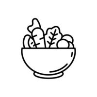 Healthy Food  Icon in vector. illustration vector