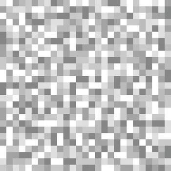 Grey Pixel Pattern or Background vector