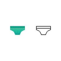 Underwear Logo Icon vector