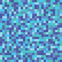 Cold Color Pixel Pattern or Background vector