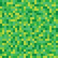 Green Pixel Pattern or Background vector