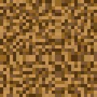 Brown Pixel Pattern or Background vector