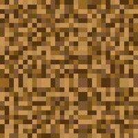 Brown Pixel Pattern or Background vector