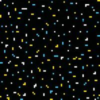 Pixel Pattern or Background in Dark Background vector