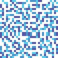 Cold Color Pixel Pattern or Background vector