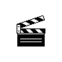 Clapper Board Logo Icon vector