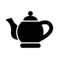 Teapot Vector Glyph Icon For Personal And Commercial Use.