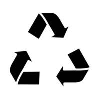 Recycle Vector Glyph Icon For Personal And Commercial Use.