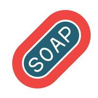 Soap Vector Glyph Two Color Icon For Personal And Commercial Use.