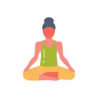 Easy Pose Icon in vector. illustration vector