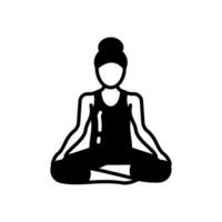 Easy Pose Icon in vector. illustration vector