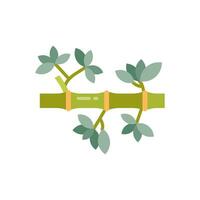 Bamboo Icon in vector. illustration vector