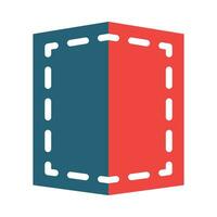 Patch Vector Glyph Two Color Icon For Personal And Commercial Use.