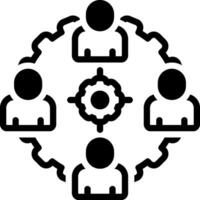 solid icon for coordinate vector