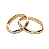 ai generative Engagement ring with diamond isolated on transparent background png