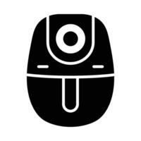 Air Fryer Vector Glyph Icon For Personal And Commercial Use.