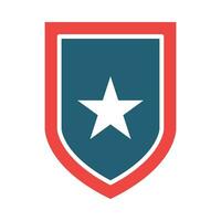 Shield Vector Glyph Two Color Icon For Personal And Commercial Use.