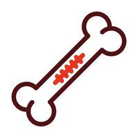 Orthopedic Vector Thick Line Two Color Icons For Personal And Commercial Use.