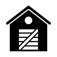 Shed Vector Glyph Icon For Personal And Commercial Use.