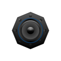 Sound speaker icon  audio music system or player  loudspeaker. png