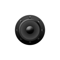 Sound speaker icon  audio music system or player  loudspeaker. png