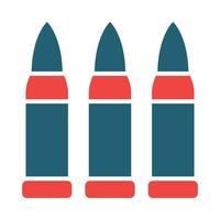 Bullets Vector Glyph Two Color Icon For Personal And Commercial Use.