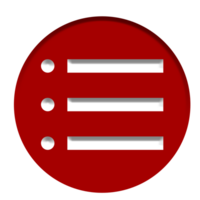 List interface icon png