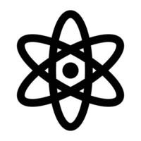 Atom Vector Glyph Icon For Personal And Commercial Use.