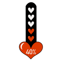love rating sticker png