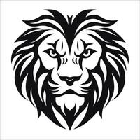 Logo Tribal lion head vector