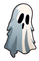 pauroso fantasma etichetta png