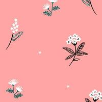 floral abstract pattern suitable for textile and printing needs vector