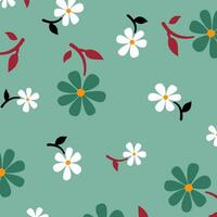 floral resumen modelo adecuado para textil y impresión necesidades vector