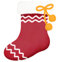 Merry Christmas stocking - Christmas decorative element png