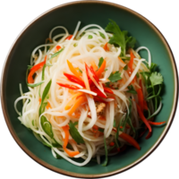 Thai food Realistic flavor  ai generative png