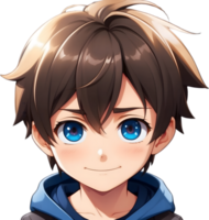 Cute Boy, Adorable Child, Happy Kid, Smiling Boy, ai generative png