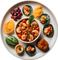 Thai food, Thai cuisine, Thai dishes, Thai street food,  traditional Thai food, modern Thai cuisine, Thai fusion dishes, Thai regional cuisine, Thai culinary tradition ai generative png