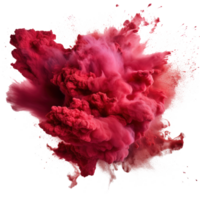 Red Holi, Holli, Holly. bright splash isolated png