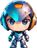 cute boy robot, adorable android, boy robot design, kid-friendly robot ai generative png