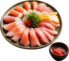 Sushi, Japanese cuisine, sushi rolls, sushi platter, sushi bar, sushi chef, fresh sushi, sushi menu, sushi flavors  ai generative png