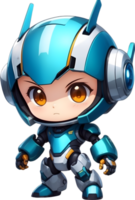 cute boy robot, adorable android, boy robot design, kid-friendly robot ai generative png