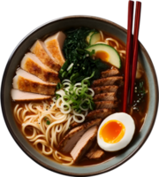 ramen, ramen Macarrão, japonês ramen, ramen tigela, ramen restaurante, ramen chefe de cozinha ai generativo png