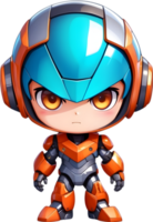 cute boy robot, adorable android, boy robot design, kid-friendly robot ai generative png